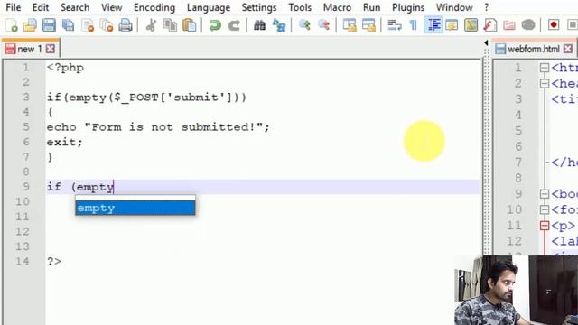 सीखें कैसे बनाते है वेब फॉर्म | How to Create Contact Form Part - 2 смотреть онлайн