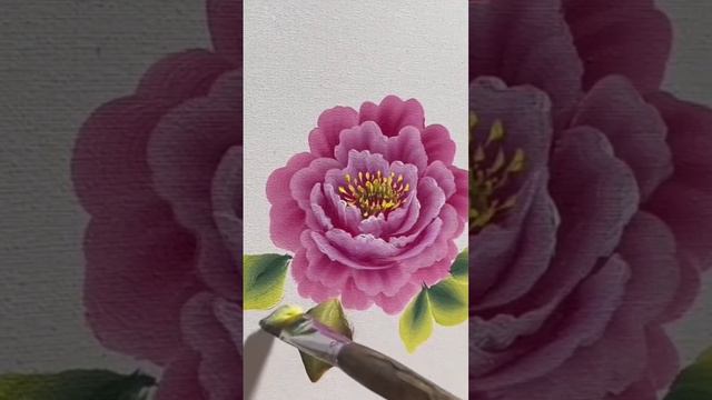 #painting #flower #art #creative#nature #beautiful #rose смотреть онлайн