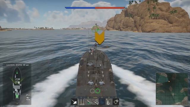 War Thunder Как правильно играть на торпедном катере обучение управления торпедным катером смотреть онлайн