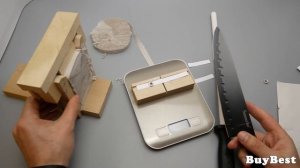 Тест кухонного ножа Sunnecko сталь 3CR13 с Алиэкспресс. Самый дешевый китайский кухонный нож, но...