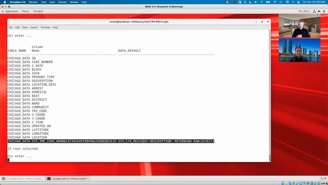 Database In-Memory Full Text Columns Demo смотреть онлайн