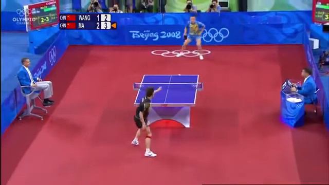 Olympic Game 2008 MS Final Ma Lin VS Wang Hao смотреть онлайн