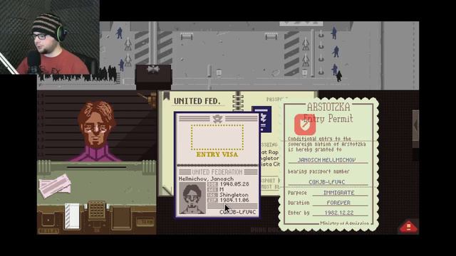Papers Please! Such Is Life In Glorious Arstotzka смотреть онлайн