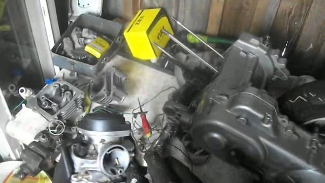 заклинило двигатель 139qmb