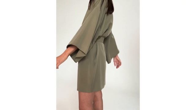 Халат короткий из лиоцелла (все цвета). Каталог COSHENE.