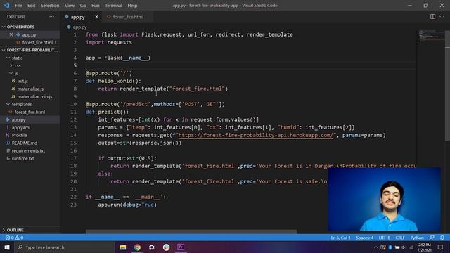 How to Deploy A Machine Learning API and App Using Flask on Heroku смотреть онлайн