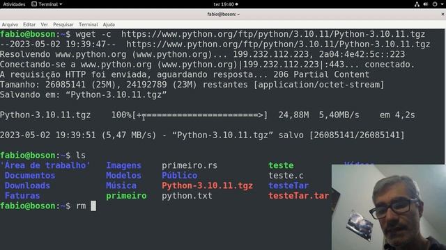 Comando wget no Linux - Download de arquivos da Web via terminal - Dica Rápida смотреть онлайн
