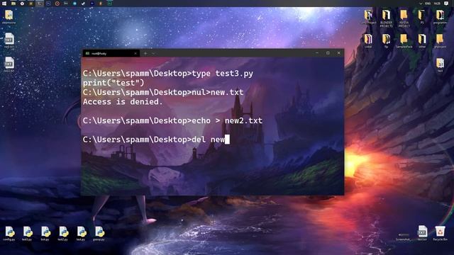 Как открыть консоль? | Работа в CMD Windows смотреть онлайн