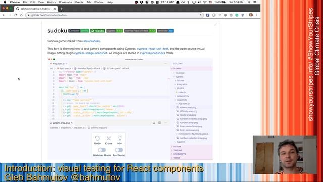 Intro to visual testing for React components using open source tools смотреть онлайн