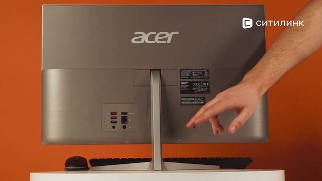 Обзор моноблока Acer Aspire C24-1650, 23.8" | Ситилинк смотреть онлайн