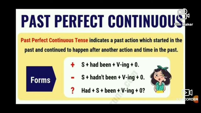 past perfect and Past perfect continuous tense 2 смотреть онлайн