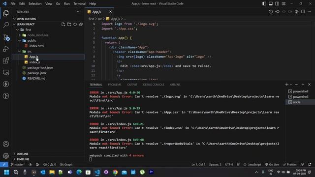 React JS Series (HINDI) -React JS Environment setup EP2 смотреть онлайн