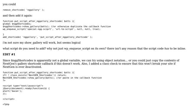 Wordpress: manipulate a plugins shortcode (2 Solutions!!) смотреть онлайн