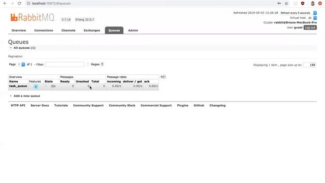 RabbitMQ by Brian Debuire смотреть онлайн