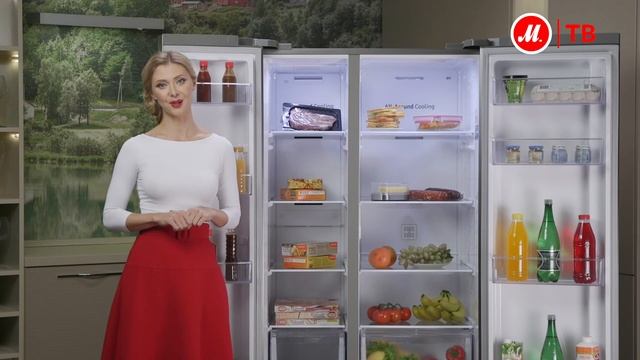 Обзор Side-by-Side холодильника Samsung RS61R5001M9 от эксперта «М.Видео» смотреть онлайн