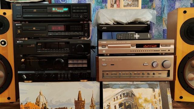 CD плееры с ЦАП - Onkyo DX-6820 и Yamaha CDX-596 смотреть онлайн