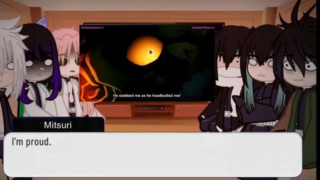 Hashira's React To Uzui And Kamaboko Squad VS Daki And Gyutaro PART 2