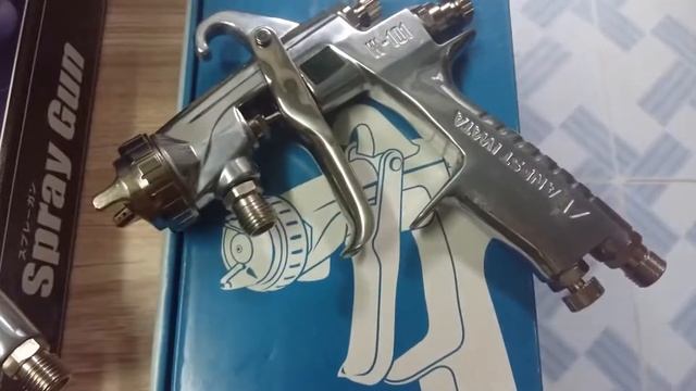 Súng phun sơn Anest IWATA W71 W101 Dành cho ngành gỗ смотреть онлайн