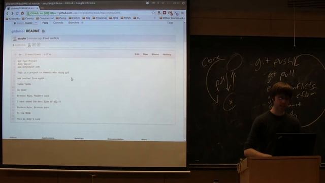 CU - CSFP - 130227 - Git and Github - Part 07: github Extras смотреть онлайн