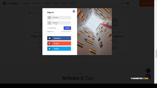 CasaRoyal - Real Estate WordPress Theme demo import real Emiri смотреть онлайн