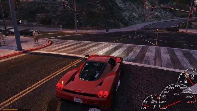 GTA 5 - FERRARI ENZO REMORQUAGE