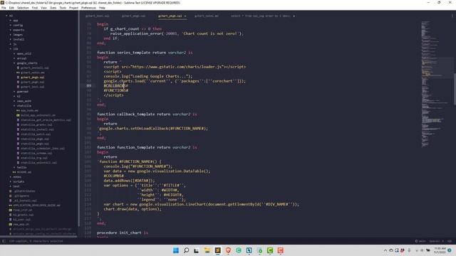 Digging into the details of the Google Charts code for Oracle APEX смотреть онлайн