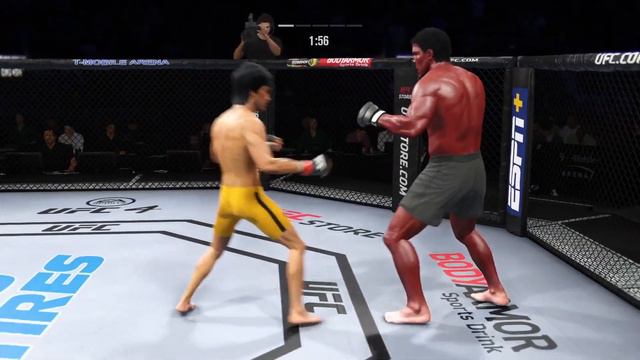 UFC4 | Bruce Lee vs Fire HULK (EA Sports UFC 4) смотреть онлайн