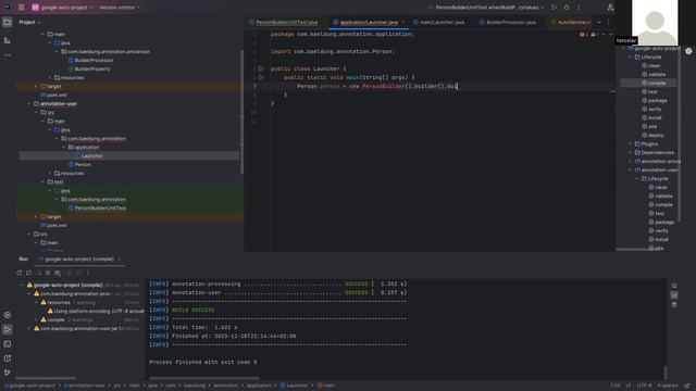 Створення аннотації для генерації паттерну Builder по дата-класу смотреть онлайн