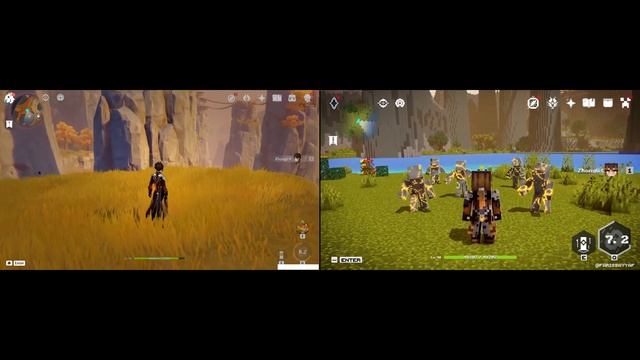 Genshin x Minecraft is REAL! смотреть онлайн