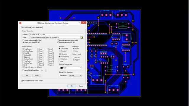 Generating Gerber From Proteus
