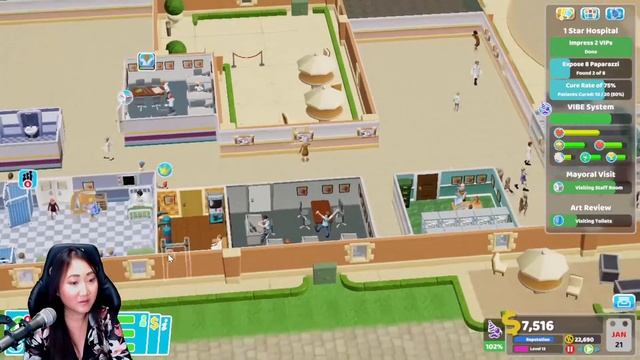 Fitzpocket Academy 1 star - Two Point Hospital Culture Shock [2021] - Part 3 смотреть онлайн