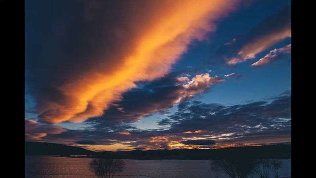 Закат на водохранилище Azibo (слайд-шоу из фотографий) смотреть онлайн