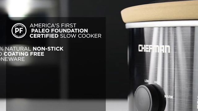 Chefman Product Feature - Natural Slow Cooker смотреть онлайн