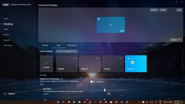 Valorant Settings For Intel Graphics Command Center(Better than NVIDIA) Turn Screen More Vibrant смотреть онлайн