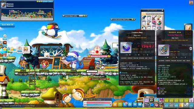 MapleStorySEA Nova: Cosmos Ring showcase! смотреть онлайн