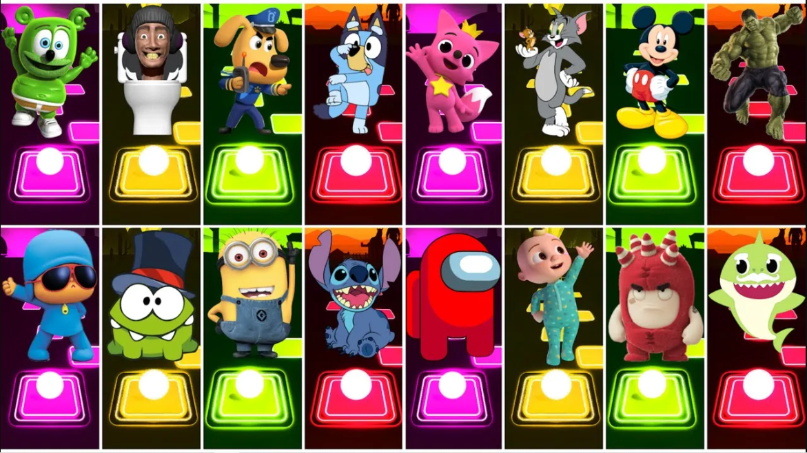 Oddbods Bubbles All Video Megamix ? Cocomelon Friends ? Baby Shark ? Skibidi Toilet. Кто победит?