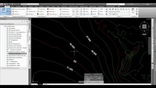 AutoCAD Civil 3D - Surface Analysis and Styles - #CADline смотреть онлайн