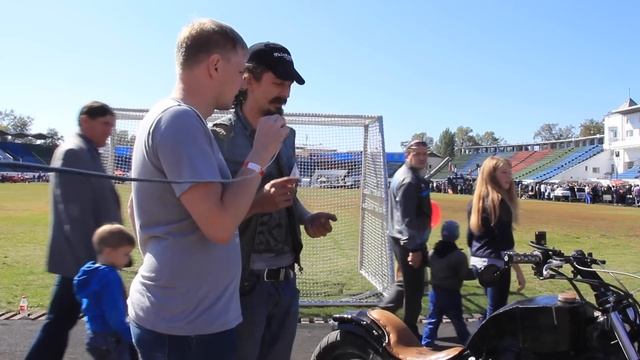 [До отсечки] БайкалМоторШоу-2014. Yamaha xv1100 Virago смотреть онлайн