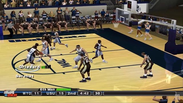 College Hoops 2K8 - PS2 Gameplay (4K60fps) смотреть онлайн