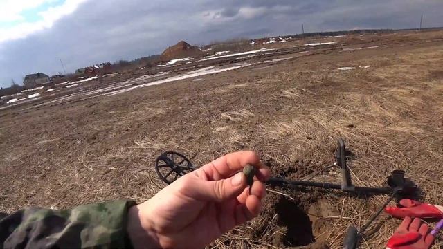 Поиск с эквинокс 600 нашёл ЗОЛОТО!