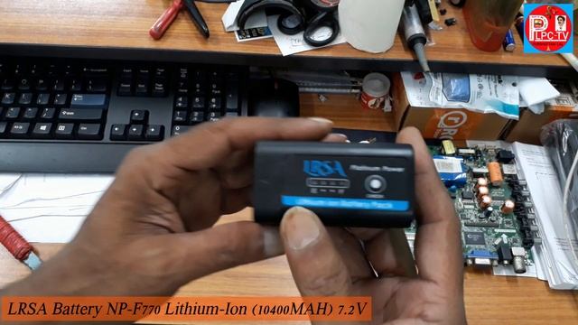 LRSA Battery NP-F770 Lithium-Ion Battery (10400MAH) 7.2V Unboxing in hindi смотреть онлайн