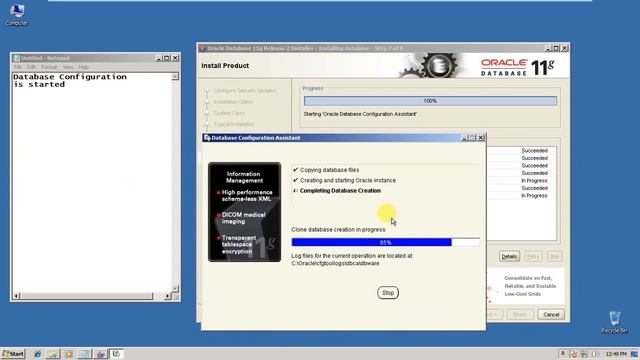 Installation / Configuration of Oracle 11G R2 software and database смотреть онлайн