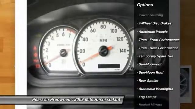 2009 Mitsubishi Galant Ralliart Richmond VA Midlothian P5839A смотреть онлайн