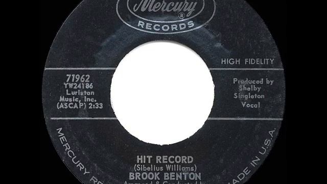 1962 HITS ARCHIVE: Hit Record - Brook Benton (hit 45 single version) смотреть онлайн