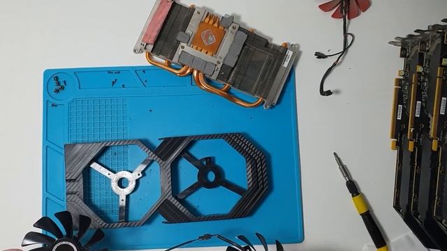 Ремонт системы охлаждения видеокарты на примере XFX RX580 смотреть онлайн