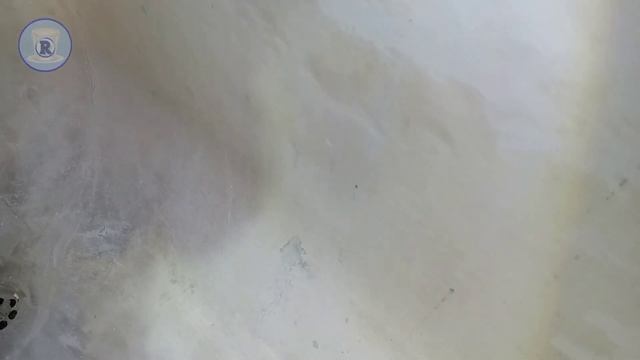 Зачистка поверхности перед покраской ванны. Жидкий акрил.