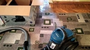 Пылесос без мешка BOSCH BGS05A220. Распаковка, обзор и тест.