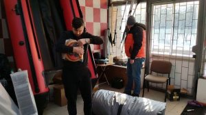 Как правильно сложить лодку Kitt Boats 390 НДНД