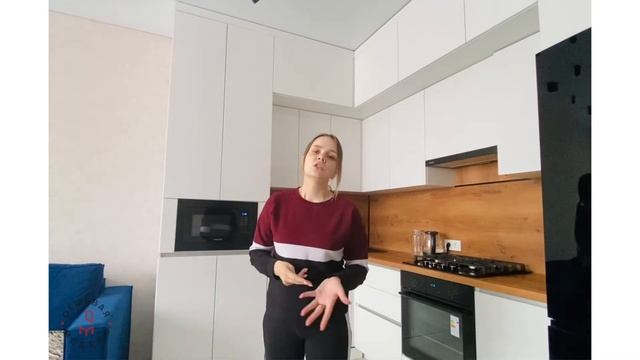 Двухуровневая угловая кухня для Алины из Москвы смотреть онлайн