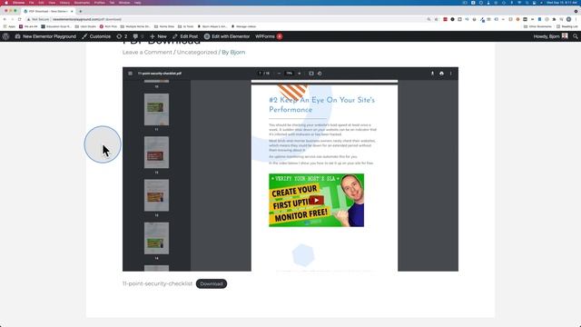 How To Embed A PDF In WordPress Without Using A Plugin смотреть онлайн